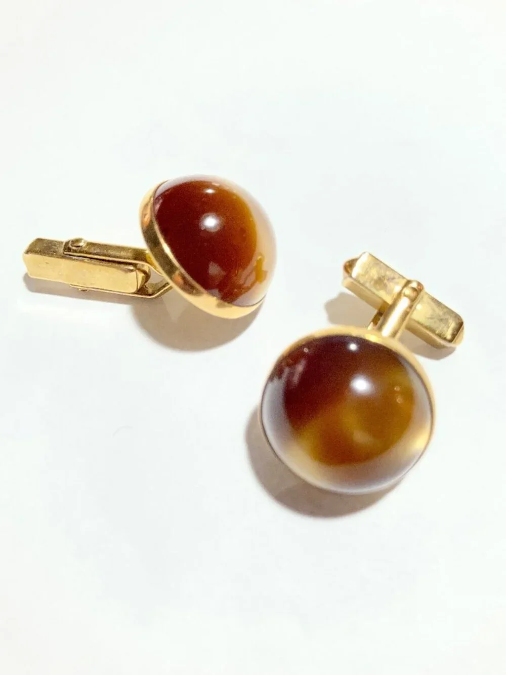 Pair of Vintage Swank Domed Cufflinks, Men’s